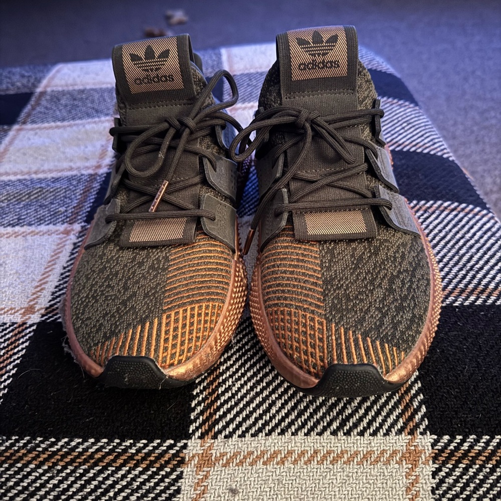 adidas Women's Athletic Shoes - Black and Bronze